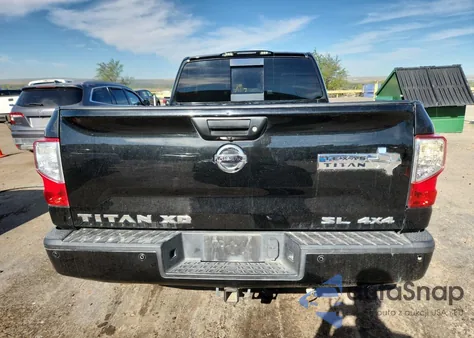 2018 Nissan Titan Xd Sl z USA, uszkodzony, nr VIN 1N6AA1F45JN525400